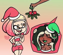 marina (splatoon) from christmas by jaleczu