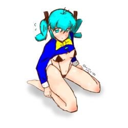 hatsune miku from flavor foley