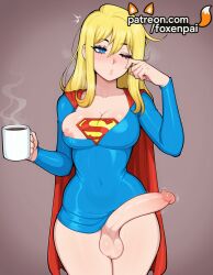 supergirl from patreon by foxenpai
