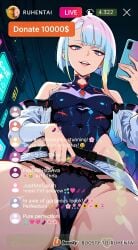 #cyberpunk ai_generated cheating cheating_girlfriend covered_nipples cyberpunk cyberpunk:_edgerunners cyberpunk_2077 cyberpunk_clothes cyberpunk_girl dirty_talk female from_below kissing looking_at_another looking_at_partner looking_at_viewer lucyna_kushinada medium_breasts naughty naughty_face naughty_girl naughty_smile neon netorare nsfw ntr outfit pose russian seductive seductive_body seductive_expression seductive_eyes seductive_female seductive_look seductive_mouth seductive_pose seductive_smile sexy sexy_armpits sexy_body sexy_clothing sexy_dress sexy_female sexy_pose short_hair skirt skirt_lift skirt_up stream streamer streaming sweat sweaty sweaty_body tagme video voice voice_acted