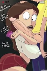2d advertisement animated big_penis boobs brown_hair comic longer_than_30_seconds madmark morty_smith rick_and_morty short_video shorter_than_one_minute sound tagme tricia_lange video voice_acted