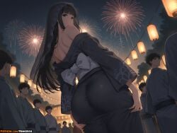 osaragi (sakamoto days) from new year by rinkoai