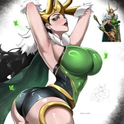 lady loki from marvel by omniartstudio