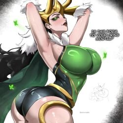 lady loki from marvel by omniartstudio