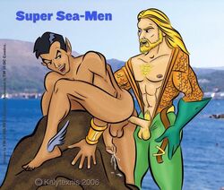 2006 2boys abs anal anal_lips anal_penetration anal_sex aquaman aquaman_(series) artist_name balls ballsack beard black_hair blonde_hair body_hair bracers chest_hair clothed_male_nude_male crossover cum_while_penetrated dc ejaculation_while_penetrated erection facial_hair flaccid_while_penetrated foreskin foreskin_folds from_behind_position gay gay_sex gloves hairy_balls human humanoid humanoid_penis intact interspecies kalytexnis king leg_up light-skinned_male light_skin long_hair_male male male/male male_nipples male_only male_penetrated male_pubic_hair manly marvel marvel_comics masculine mature_male muscles muscular muscular_male mustache namor nude_male ocean open_clothes pecs penis penis_in_anus penis_out penis_size_difference pleasure_face pointed_ears prince retracted_foreskin rock royal_fuck royalty scrotum smooth_penis straight_hair testicles uncut winged_feet yaoi