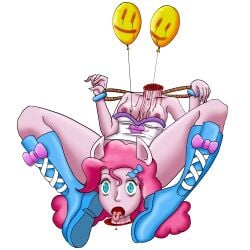 clothing death decapitation equestria_girls female friendship_is_magic gore guro mawly_maws my_little_pony pinkie_pie_(eg) pinkie_pie_(mlp) small_breasts snuff spread_legs