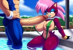 ai_generated ass blue_body breasts incest incest_(lore) magenta_fur male/female pink_hair sex sonia_the_hedgehog sonic_(series) sonic_the_hedgehog sonic_the_hedgehog_(series) sonic_underground sonic_x_sonia straight veiny_penis