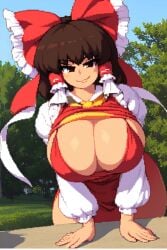 ai_generated reimu_hakurei tagme takorin_style touhou