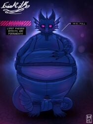 big_breasts blueberry_inflation breasts dawnknifeeyes frisk_lk huge_breasts inflation thick_thighs too_large wide_hips