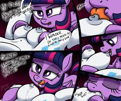 2013 alicorn big_breasts big_crotchboobs breast_sucking breasts busty_feral comic crotchboobs cutie_mark duo english_text equine feathered_wings feathers female feral friendship_is_magic fur hair horn killryde lactation licking licking_lips mammal milk multicolored_hair my_little_pony nipples purple_eyes purple_feathers purple_fur purple_hair rarity_(mlp) sucking text tongue tongue_out twilight_sparkle_(mlp) two_tone_hair white_fur wings yuri