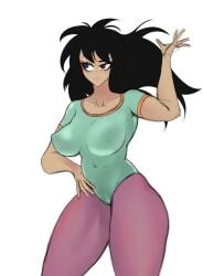 1girls big_ass big_breasts broom brown_hair female jorel's_brother milf mommy mother mrs._danuza thick_thighs thighs