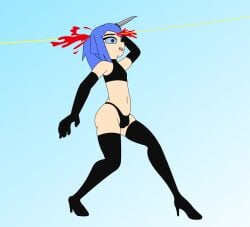 blood costume crossdressing dead death femboy highheels kenny_diver knife lunars panties ryona simplistic skimpy snuff weapon