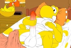 about_to_cum balls banana big big_penis buff cock dick fap herroverdober huge male male_only masturbation muscles muscular muscular_body naked nintendo orgasm penis solo swole testicles wank yellow yellow_yoshi yoshi