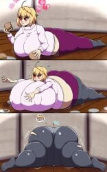 1girls ahoge alternate_ass_size alternate_breast_size alternative_bust_size arcueid_brunestud ass ass_bigger_than_body ass_bigger_than_head ass_bigger_than_torso ass_expansion bbw belly belly_expansion big_ass big_breasts blonde_hair blush bottom_heavy breast_bigger_than_head breast_expansion breasts breasts_bigger_than_head breasts_bigger_than_torso bubble_butt burger busty chubby chubby_female clothed clothing color dat_ass dumptruck_ass eating eating_burger enormous_ass expansion expansion_sequence fat fat_ass feet female gigantic_ass ginormous_ass growing growth hamburger huge_ass huge_belly huge_breasts hyper hyper_ass hyper_belly hyper_breasts hyper_butt indoors justdrawingjake large_ass large_breasts laying_down leaning looming lying_down meat_wall_(body_type) melty_blood nipple_bulge nipples nipples_visible_through_clothing panties panties_visible_through_clothing pantyhose plump red_eyes resting sequence short_hair smile solo struggling sweat sweatdrop thick_ass torn_pantyhose tsukihime type-moon vampire vampire_girl weight_gain