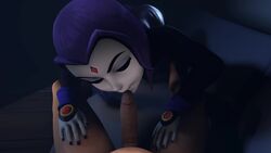 3d animated dc dc_comics deepthroat eye_contact fellatio looking_at_viewer no_sound pov pov_eye_contact rachel_roth raven_(dc) shirosfm source_filmmaker tagme teen_titans video