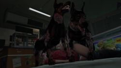 1girls 2025 2boys 3d anal anal_sex animal_genitalia animated beastiality blender blowjob brown_hair canine canine_genitalia canine_penis capcom cerberus_(resident_evil) claire_redfield clothed clothed_sex clothing cum cum_in_ass cum_in_mouth cum_in_pussy darktronicksfm deep_blowjob deepthroat dog_penis face_fucking fellatio female female_penetrated feral feral_on_female feral_on_human feral_penetrating gangbang group_sex interspecies knot light-skinned_female light_skin long_hair male male/female male_penetrating monster oral penis pussy resident_evil_2 resident_evil_2_remake sex spitroast tagme tied_hair tongue_out video video_game_character zombie zombie_dog