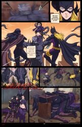 anus batgirl batgirl_(stephanie_brown) batman_(series) blonde_hair blood blue_eyes breasts comic crossover cum cum_in_mouth cum_on_face dc dc_comics female forced gore guro hair hawkeye_(kate_bishop) huntress kate_bishop marvel marvel_comics pussy rape stephanie_brown straight supergirl tsurugi9000 vagina