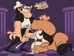 fan character from pizza tower by agal1502
