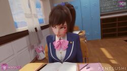 1:1_aspect_ratio 1boy 3d 3d_animated 3d_animation academy_d.va anal animated anus ass bangs barefoot blazer bodily_fluids book bow breasts breasts_apart brown_eyes brown_hair chair classroomp clothing completely_nude d.va_(overwatch) desk duo eraser extremely_large_filesize facepaint facial_mark feet female folded genital_fluids h264_(codec) has_audio hentaivr hentaudio high_resolution huge_ass indoors jacket knees_to_chest large_ass large_breasts large_filesize large_penis legs_up light-skinned_female light_skin lips locker looking_at_viewer lying male mating_press medium_breasts mp4 nakadashi nipples nose notebook nude on_back on_desk on_floor overwatch paid_reward_available pantsushi parted_lips patreon_username pencil pencil_case penis pink_bow pink_lips ponytail school_desk school_uniform semen semen_in_anus sex shiny shiny_skin silent_dom silent_male sitting slap slap_mark soles sound straight table tagme testicles thighs tied_hair toes twitter_username uniform username vagina vaginal_penetration video video_game voice_acted vr whisker_markings window