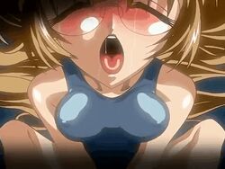 ahe_gao ahegao animated crying cum cum_in_pussy female glasses murakami_teruaki nipple_bulge seifuku_shoujo sex subtitled swimsuit tears vaginal_penetration