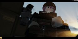 1girls 3boys 3d background_character breasts clothed clothed_female dummies_vs_noobs dummy_(roblox) female female_focus guest_(roblox) guest_6 male moosty roblox roblox_game robloxian see-through sign tactical_gear tagme thighs