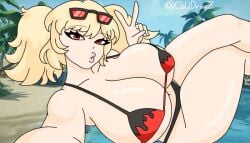 burnice white from hoyoverse by colddrawz