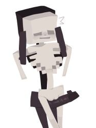 skeleton (minecraft) from minecraft by green corpse