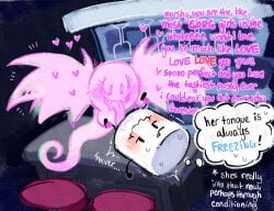 2girls adamation_inc. adamationz animationepic blush blush_lines blushing bow_(ii) cunnilingus cute dialogue dialogue_bubble english english_dialogue english_text ghost ghost_bow ghost_girl ii inanimate_insanity kint lesbian lesbian_sex love marshmallow marshmallow_(ii) object_show object_show_community object_shows oral osc praise saliva saliva_drip sweat wholesome wholesome_sex yuri
