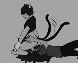 1boy 1cuntboy ass bouncing_ass bouncing_butt cat_boy catboy cuntboy date_everything eating_pussy emo_boy grinding_on_face idk_what_to_tag_it intersex male pussy sitting_on_face skips_(date_everything) skips_shadley timmy timothy_timepiece timothy_timepiece_(date_everything) too_lazy_to_tag xxxshadowl0rd420xxx