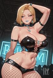 1girls ai_generated arm_behind_back arm_up ass bare_belly bare_shoulders belly_button big_ass big_breasts big_thighs black_armwear black_bottomwear black_fishnets black_legwear black_topwear blonde_eyebrows blonde_female blonde_hair blonde_pubic_hair blue_background blue_earrings blue_eyes blue_eyeshadow blue_lipstick bob_cut bottomwear breasts bust busty caucasian caucasian_female chest choker collarbone curvaceous curvy curvy_figure dark_background detailed_background digital_media_(artwork) earrings elbows emma_frost emma_frost_(marvel_rivals) eyebrows eyelashes eyeshadow female female_focus female_only fishnet_armwear fishnet_legwear fishnets front_view hair_behind_ear half-closed_eyes hand_behind_head hechizero hellfire_club hips homo_superior hourglass_figure huge_ass huge_breasts huge_thighs large_ass large_breasts large_thighs legs legs_together legwear light-skinned_female light_skin looking_aside marvel marvel_comics marvel_rivals mature mature_female medium_hair milf mutant neckwear neon_lights no_panties pierced_belly_button piercing piercings pubic_hair pubic_hair_peek sfw side_boob side_view slightly_open_mouth slim_waist small_waist smile smiling solo solo_female solo_focus standing thick thick_hips thick_legs thick_thighs thighs thin_waist topwear viewed_from_front viewed_from_side voluptuous waist white_queen wide_hips wide_thighs wristwear x-men