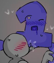 algebralien anon battle_for_dream_island bfdi blush_lines drooling eating_out eating_pussy female hceercs heart-shaped_pupils licking_pussy number object_shows one_(bfdi) pussy soaked_pussy sweatdrops the_power_of_two tpot wet_pussy
