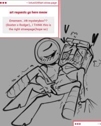boxten_(dandy's_world) dandy's_world dandys_world fingering gay lotus0289 rodger_(dandy's_world) t4t transgender transmasc