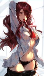 mitsuru kirijo from persona by hirosenpai