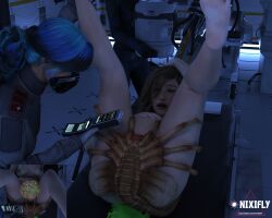 alien_(franchise) daz3d daz_studio facehugger female interspecies monster monster_on_female nixifly01 pregnant tagme x-ray