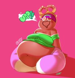 yoga cookie from cookie run by mintrimo