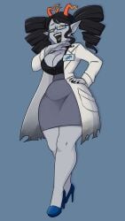 agal1502 breasts cleavage female floren_(lukothesheep) glasses homestuck ms_paint_adventures tagme troll