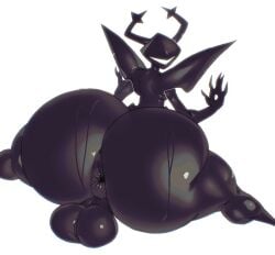 balls big_ass big_balls bubble_butt deltarune huge_ass hyper_ass lunionjpeg roaring_knight thick_thighs wide_hips