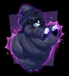1girls bbw chubby chubby_female female magic mintrimo tagme witch witch_hat