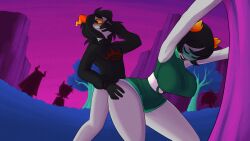agal1502 ahe_gao armpits female homestuck oc original_character tagme toluen_trinit_(yaridovich23) troll