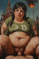 ai_generated ass breasts clouds cold_war enemy fat female guns male russia sex sexy spl super usa war whore