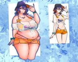 belle (summer skies) (zenless zone zero) from zenless zone zero by sadapplex