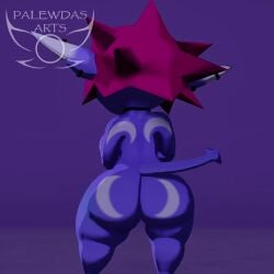 1:1 3d_(artwork) 3d_animation animated ass atlyss belly big_breasts big_butt big_ears blender_(artwork) bouncing_belly bouncing_breasts bouncing_butt breasts digital_media_(artwork) ear_piercing facial_piercing female female_humanoid fingers genitals hair hi_res humanoid imp_(atlyss) looking_at_viewer nipples no_sound nose_piercing not_furry nude palewdas_arts piercing purple_body purple_hair purple_skin sharp_teeth short_stack shortstack slightly_chubby slightly_chubby_female solo tagme teeth vibi_(palewdas) video video