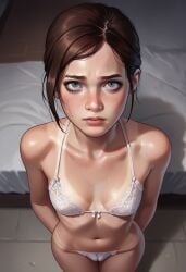 ai_generated beach bikini ellie_(the_last_of_us) ellie_williams tan_body the_last_of_us young