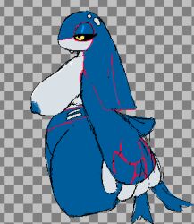 artesjsc ass big_ass big_breasts breasts bubble_ass bubble_butt cleavage female huge_ass huge_breasts kyogre kyu_(artesjsc) nipples original_character pokemon pokemon_(species) tagme thick_thighs wide_hips