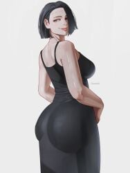 about_to_burst asian asian_female ass ass_focus ass_too_big back back_view baddie barely_contained barely_contained_ass barely_fits big_ass black_dress black_eyes black_hair bursting_butt curvy curvy_body curvy_female curvy_milf cute cute_face cute_female drawing drawink dress female female_focus female_only fully_clothed fully_clothed_female imminent_wardrobe_malfunction itadori_kaori japanese japanese_female jujutsu_kaisen kenjaku looking_away looking_back medium_breasts milf mommy mother mouth_closed pale-skinned_female pale_skin round_ass round_butt sexy sexy_body sexy_female sideboob solo solo_female solo_focus stitches straining_clothing thicc thicc_ass thick thick_ass thick_butt tight_clothes tight_clothing tight_dress tight_fit tongue too_tight undersized_clothes undersized_clothing