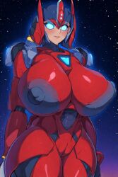 ai_generated big_jeff big_robot bigjeff breasts deep_space female hcca og, orion orion_nebula, pussy robot space spl xtr
