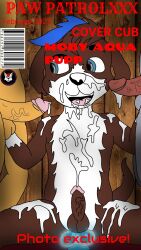 candyspookywolf cumming cumshot dildo golden_retriever humanoid_penis magazine male male/male/male moby moby_(paw_patrol) night_club nude paw_patrol penis portuguese_water_dog rocky rocky_(paw_patrol) tagme terrier