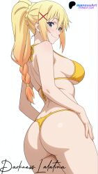 darkness (konosuba) from kono subarashii sekai ni shukufuku wo! by manzuuart