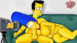edit marge_simpson tagme the_simpsons timothy_lovejoy tram_pararam