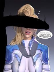 3d 3d_(artwork) big_penis blindfold blonde_hair cloak_(marvel) dagger_(marvel) dark-skinned_male light-skinned_female marvel marvel_rivals penis popogori tandy_bowen tyrone_johnson